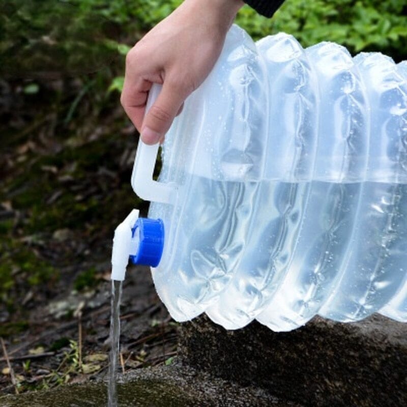 CleanWater™- Bouteille d'eau pliable - Tout pour le Camping