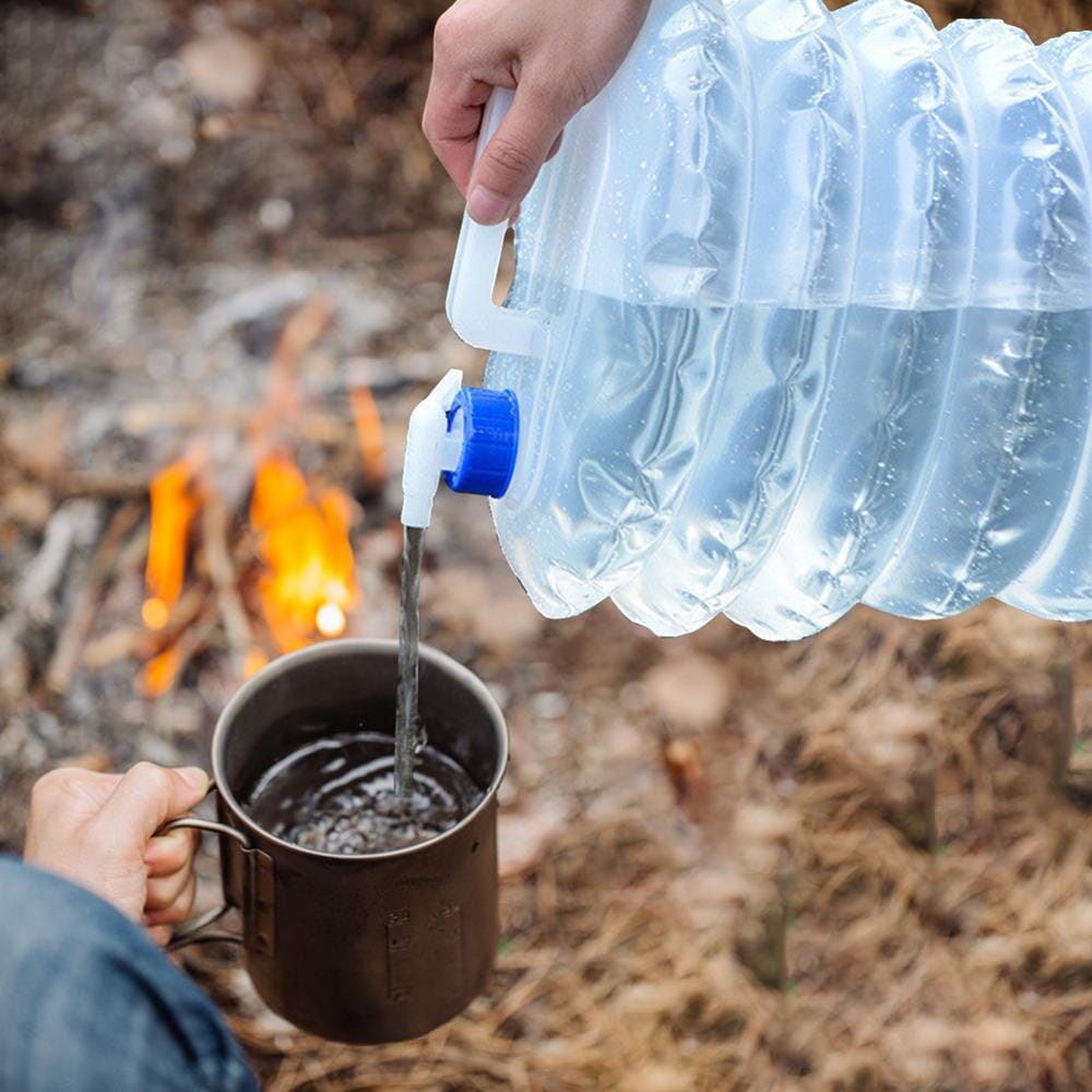 CleanWater™- Bouteille d'eau pliable - Tout pour le Camping